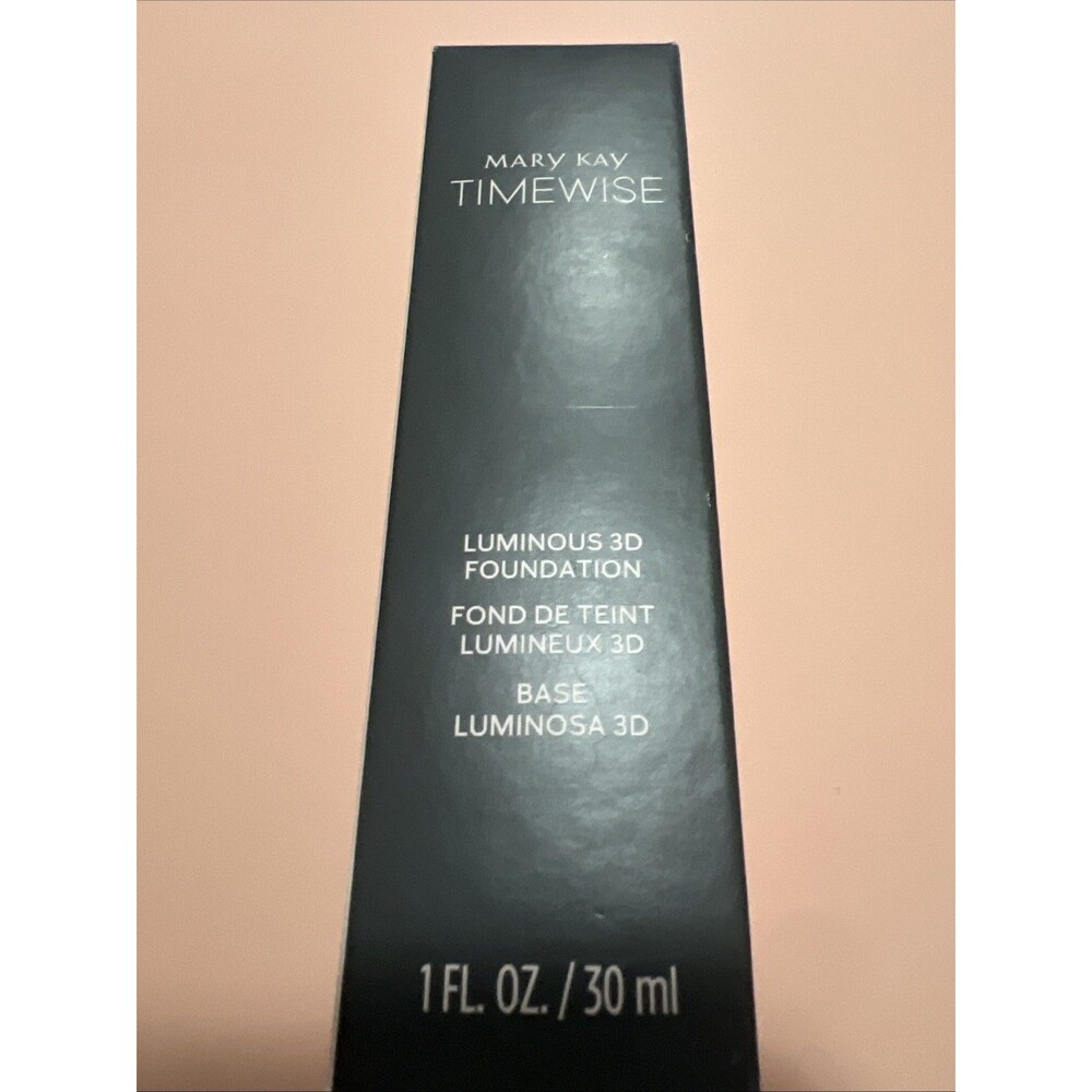 Mary Kay TimeWise LUMINOUS 3D Liquid Foundation #100017 Ivory N 160 NIB
